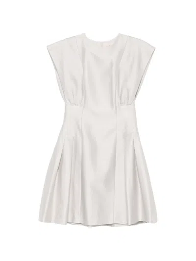 Leen Mougrhabi Shams Mini Dress In Gray