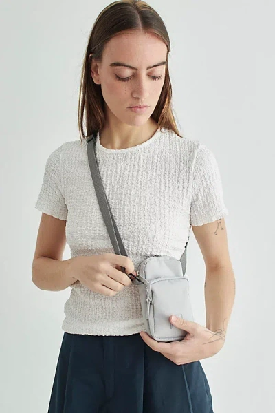 Lefrik Amsterdam Mini Crossbody Bag In Light Grey, Women's At Urban Outfitters In Gray