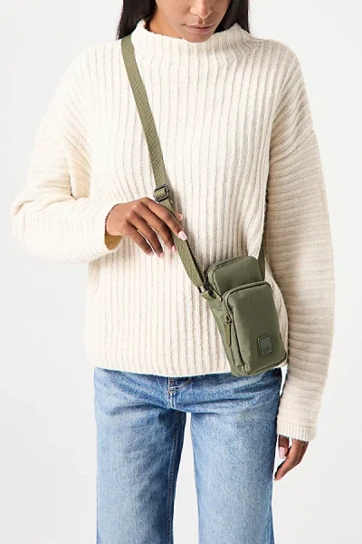 Lefrik Amsterdam Mini Crossbody Bag In Olive, Women's At Urban Outfitters In Green