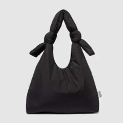 Lefrik Biwa Puffy Bag In Black