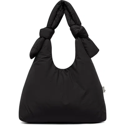 Lefrik Biwa Puffy Bag In Black