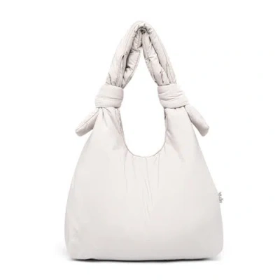 Lefrik Biwa Puffy Bag In White
