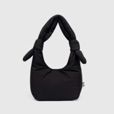 Lefrik Biwa Puffy Mini Bag In Black