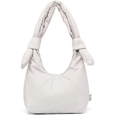 Lefrik Biwa Puffy Mini Bag In White