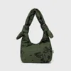 Lefrik Biwa Puffy Mini Bag In Floral Green