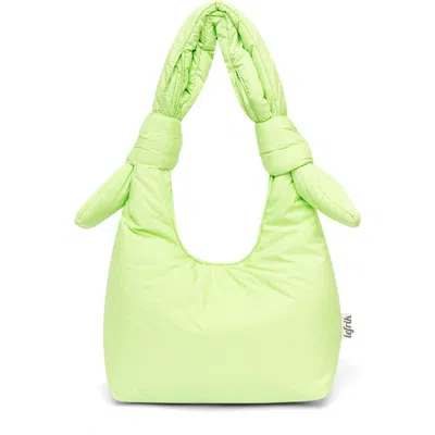 Lefrik Biwa Puffy Mini Bag In Green