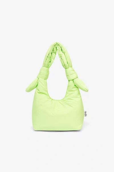 Lefrik Biwa Puffy Mini Shoulder Bag In Yellow, Women's At Urban Outfitters