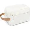 Lefrik Kei Double Washbag In Chalk