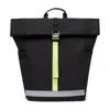 Lefrik Men's Lars Roll Top Backpack Black Lime Vandra