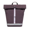 Lefrik Men's Purple Lars Roll Backpack Wine In Purple