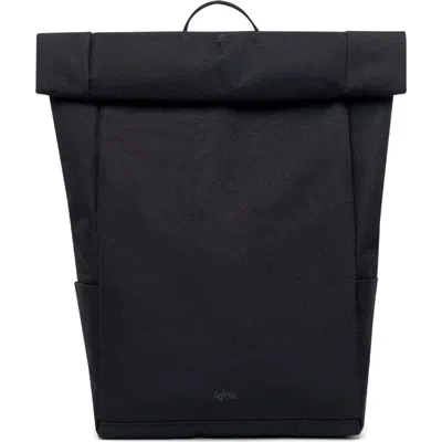 Lefrik Roll Backpack In Black