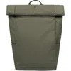 Lefrik Roll Backpack In Green