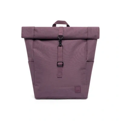 Lefrik Roll Mini Backpack In Burgundy