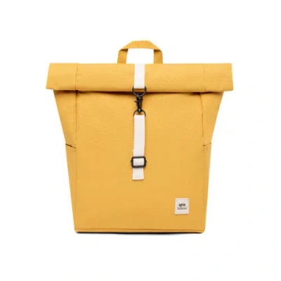 Lefrik Roll Mini Backpack In Yellow
