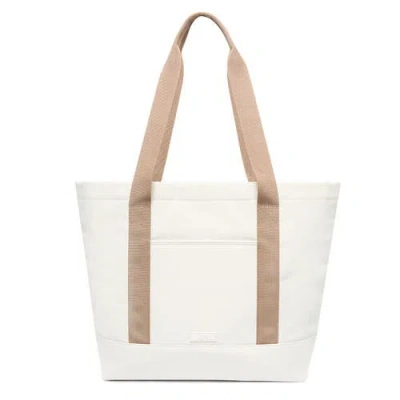 Lefrik Strata Tote Bag In Chalk
