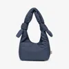 Lefrik Women's Blue Biwa Puffy Mini Bag Maibon