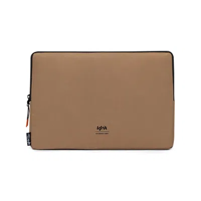 Lefrik Women's Brown Capture Thirteen Laptop Case Camel