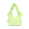 Lefrik Women's Green Biwa Puffy Mini Lime