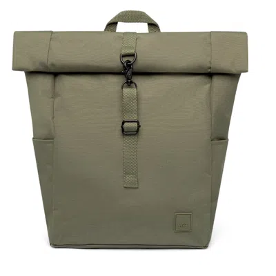Lefrik Women's Green Roll Mini Backpack Olive