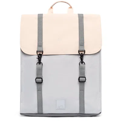 Lefrik Women's Grey Handy Backpack Concrete Block In Gray