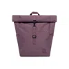 Lefrik Women's Purple Roll Mini Backpack Stripes Maroon In Purple