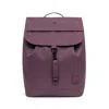 Lefrik Women's Purple Scout Backpack Stripes Maroon In Purple