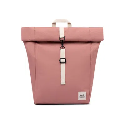 Lefrik Women's Roll Top Mini Backpack Dust Pink