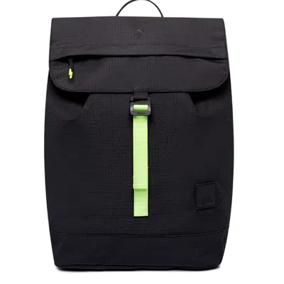 Lefrik Women's Scout Backpack Black Lime Vandra