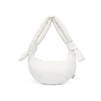 Lefrik Women's White Biwa Micro Bag Ice Tech