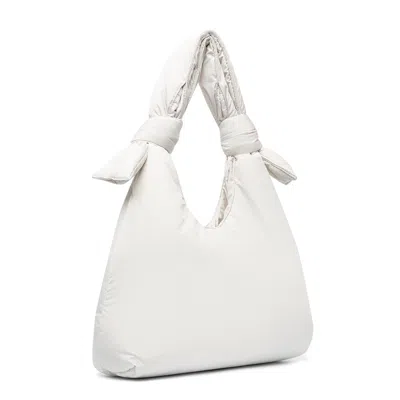 Lefrik Women's White Biwa Puffy Bag Ice Tech