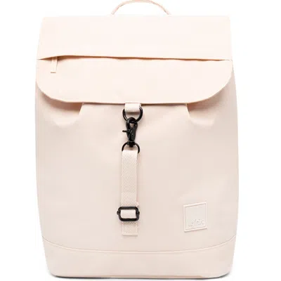Lefrik Women's White Scout Backpack Ecru Stripes