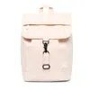 Lefrik Women's White Scout Mini Backpack Ecru Stripes