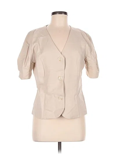 Pre-owned Left Coast By Dolan Blazer Jacket In Tan