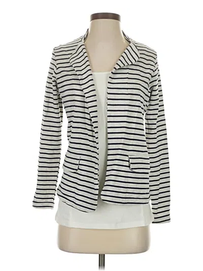 Pre-owned Left Coast By Dolan Blazer Jacket In White