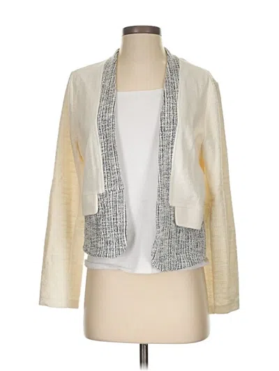 Pre-owned Left Coast By Dolan Blazer Jacket In White