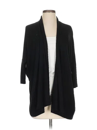 Pre-owned Left Coast By Dolan Cardigan Sweater In Black