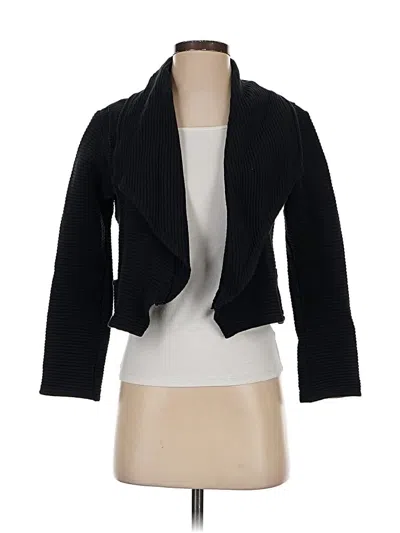 Pre-owned Left Coast By Dolan Cardigan Sweater In Black