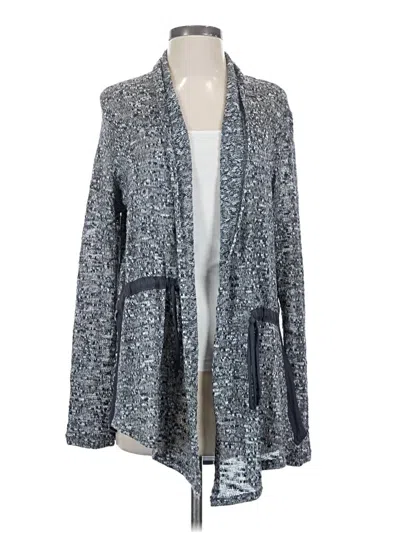 Pre-owned Left Coast By Dolan Cardigan Sweater In Blue