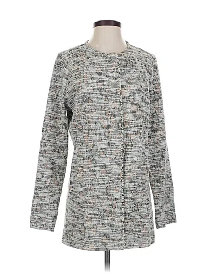 Pre-owned Left Coast By Dolan Cardigan Sweater In Gray