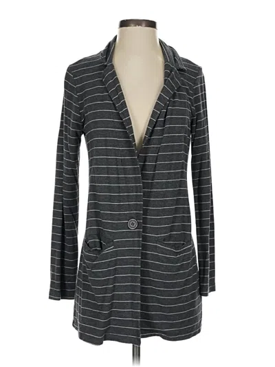 Pre-owned Left Coast By Dolan Cardigan Sweater In Gray