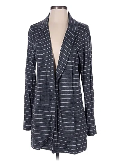 Pre-owned Left Coast By Dolan Cardigan Sweater In Gray