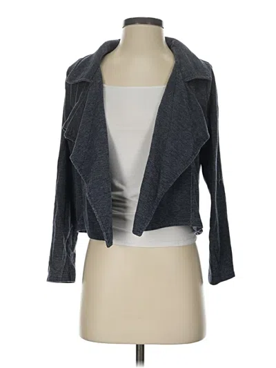 Pre-owned Left Coast By Dolan Cardigan Sweater In Gray