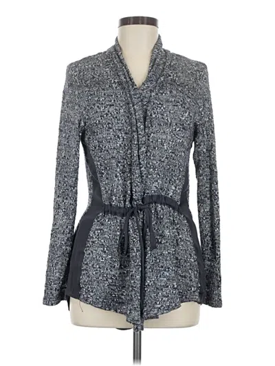 Pre-owned Left Coast By Dolan Cardigan Sweater In Gray