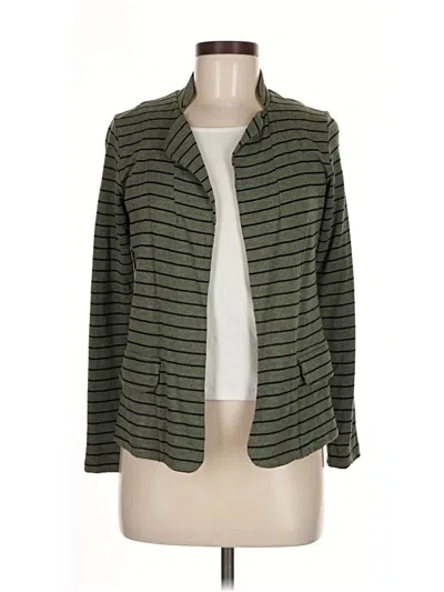 Pre-owned Left Coast By Dolan Cardigan Sweater In Green