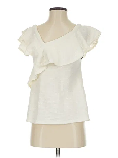 Pre-owned Left Coast By Dolan Cardigan Sweater In Ivory