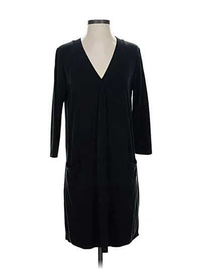 Pre-owned Left Coast By Dolan Casual Dress In Black