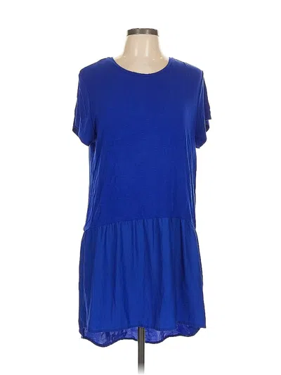 Pre-owned Left Coast By Dolan Casual Dress In Blue