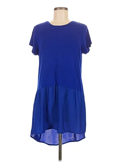 Pre-owned Left Coast By Dolan Casual Dress In Blue