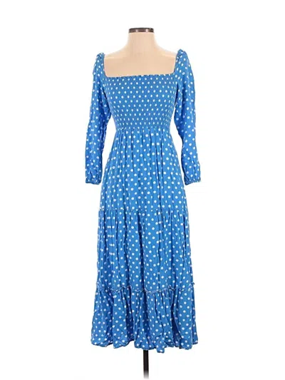Pre-owned Left Coast By Dolan Casual Dress In Blue