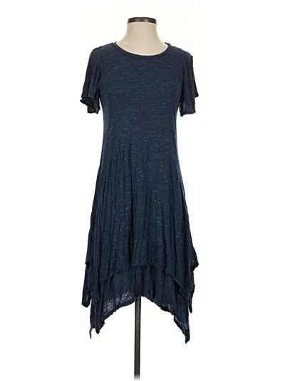 Pre-owned Left Coast By Dolan Casual Dress In Blue